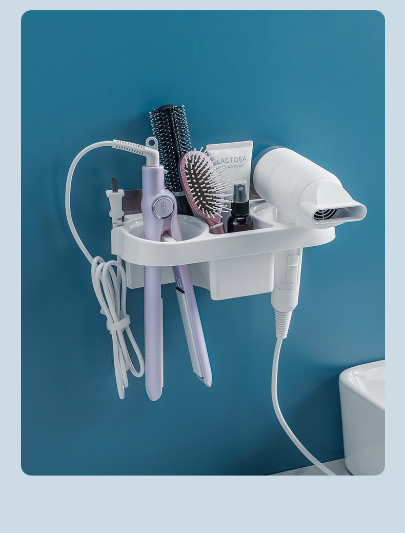 Cypress – Handsfree Haardroger Houder en Opbergdoos voor de Badkamer