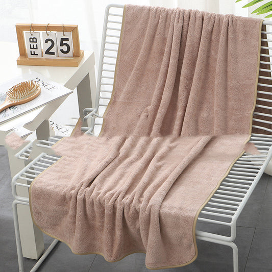 Coraline – Luxe Koraalfleece Handdoek 70x140 Dikke Zachte Absorberende Drooghaanddoek