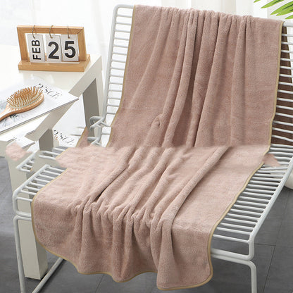 Coraline – Luxe Koraalfleece Handdoek 70x140 Dikke Zachte Absorberende Drooghaanddoek