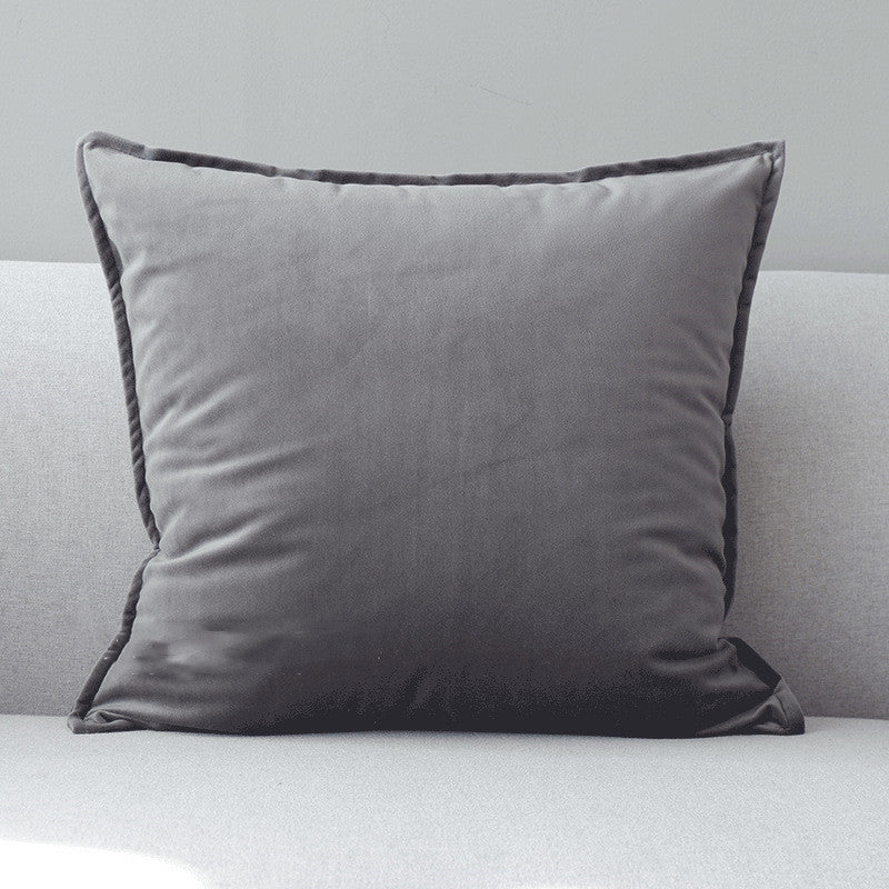 Haven – Luxe Oranje Houndstooth Kussen Modern Minimalistisch Scandinavisch Sofa Kussen Ontwerpers Kussen
