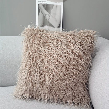 Haven – Luxe Oranje Houndstooth Kussen Modern Minimalistisch Scandinavisch Sofa Kussen Ontwerpers Kussen