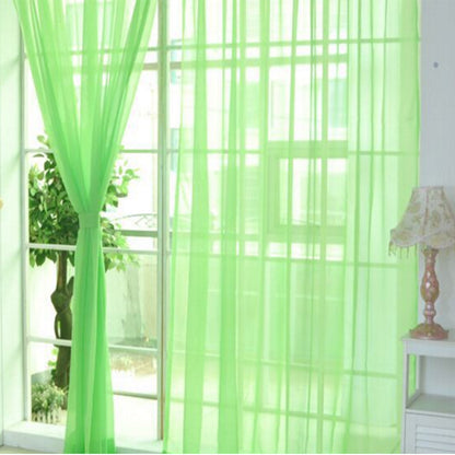 Elowen – Eenvoudige Tulle Gordijnen voor de Woonkamer Transparante Tulle Gordijnen voor de Slaapkamer