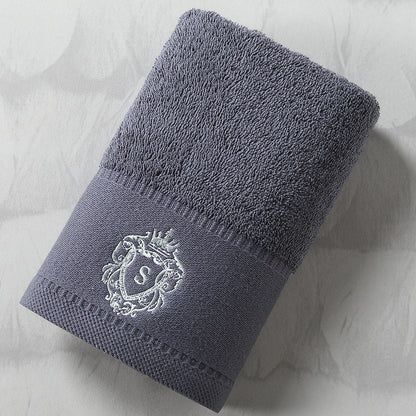 Celestine – Overmaat Handdoek met Borduursel en Absorberende Eigenschappen