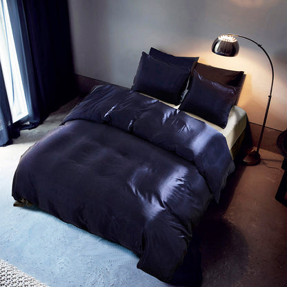 Haven – Luxe Satijnen 3-delig Dekbedset van Imitatiezijde