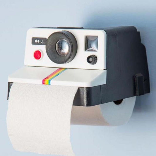 Coralie – Retro Instagram Camera Papieren Handdoekenhouder