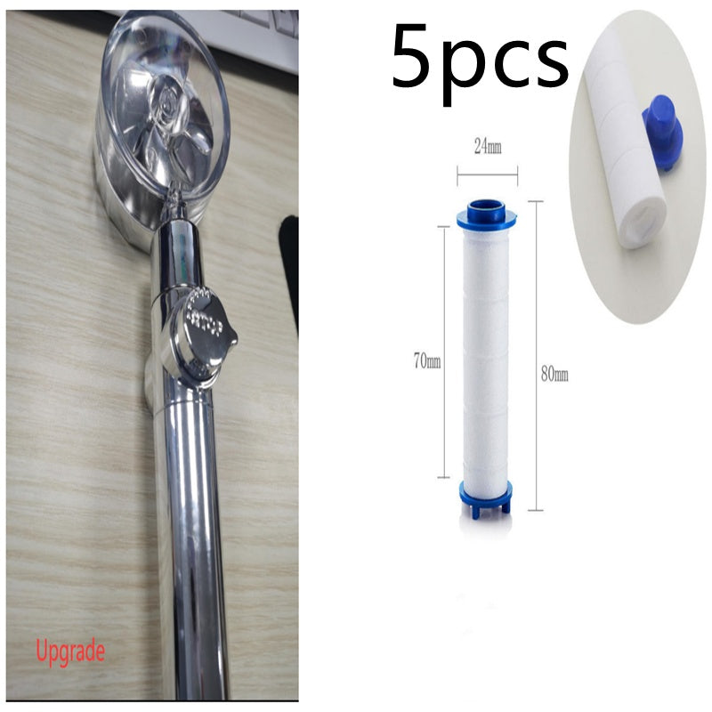 Octavian – Waterbesparende Turbo Propeller Douchestraal met Hoge Druk en 360 Graden Beweging