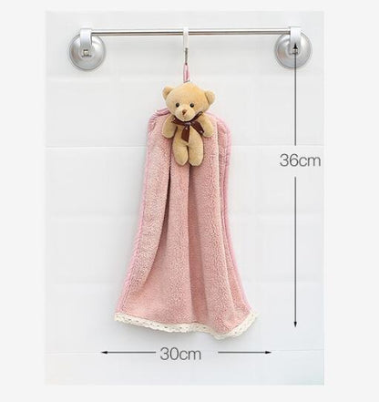 Haven – Absorberende Handdoek van Koraalvelvet
