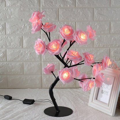 Callista – Kleine Rozen LED Boomlamp