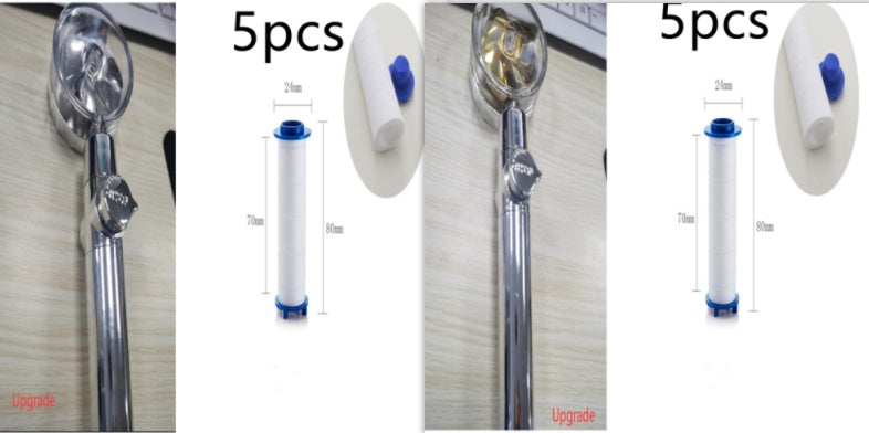 Octavian – Waterbesparende Turbo Propeller Douchestraal met Hoge Druk en 360 Graden Beweging