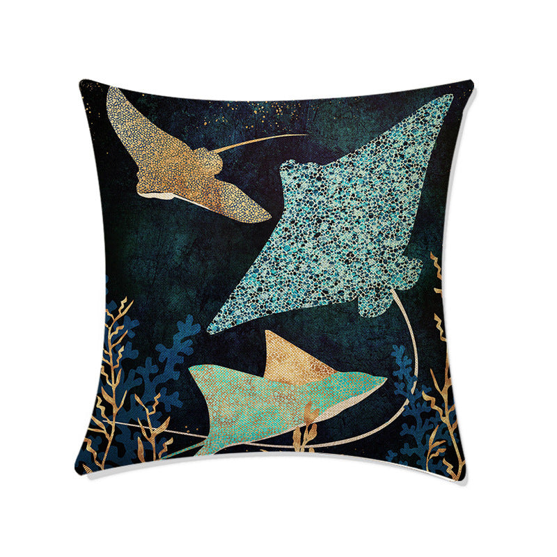 Rhea – Nordic Kussenhoes met Geometrisch Patroon