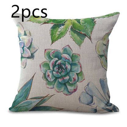 Octavian – Kussenhoes met Succulente Cactus