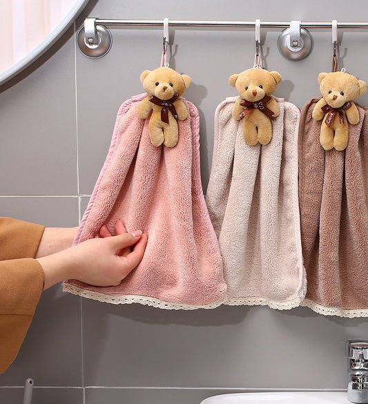 Haven – Absorberende Handdoek van Koraalvelvet
