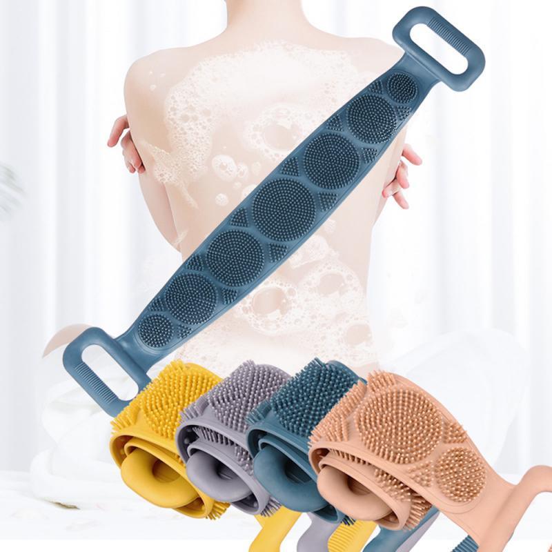 Lysander – Lange siliconen badhanddoek voor rugmassage