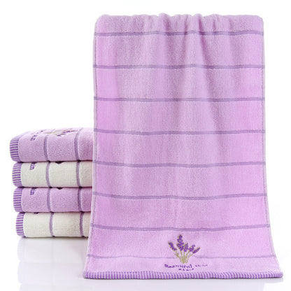 Eleonora – Geëmbroideerde Gezichtswashanddoek van 100% Katoen