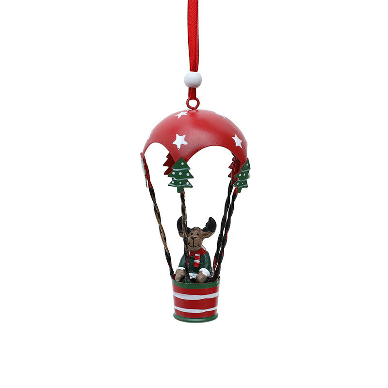 Haven – Creatieve Kerstdecoraties met IJzeren Ballon en Parachute