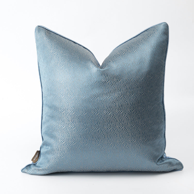 Aurora – Blauw-witte Patchwork Kussens voor de Woonkamer Sofa