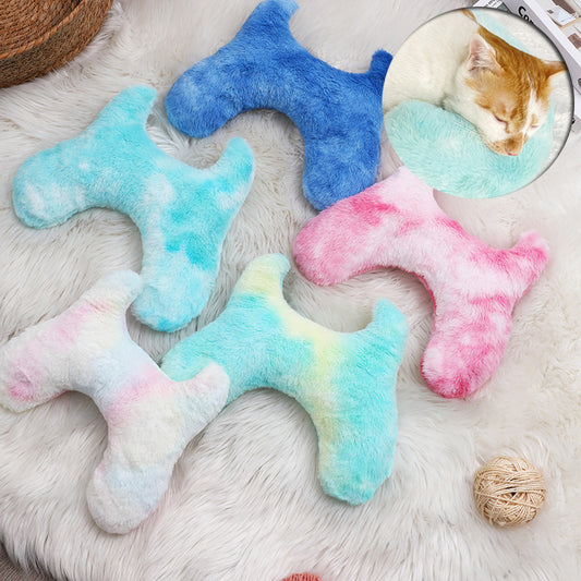 Aspen – Superzacht Tie-dye Pluche Kattenkussen