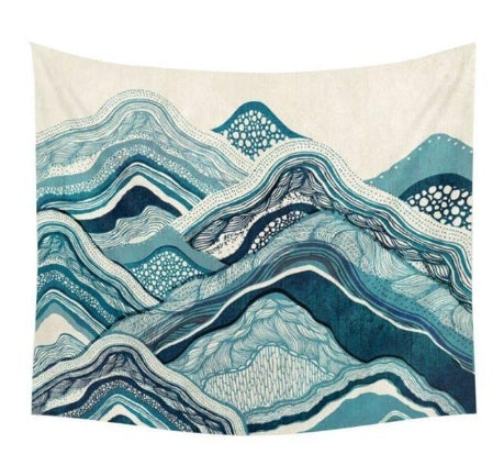 Raphael – Indische Hippie Wandtapijt van Polyester