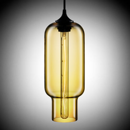 Lucian – Industriële Hanglamp van Glas voor Moderne Interieurs