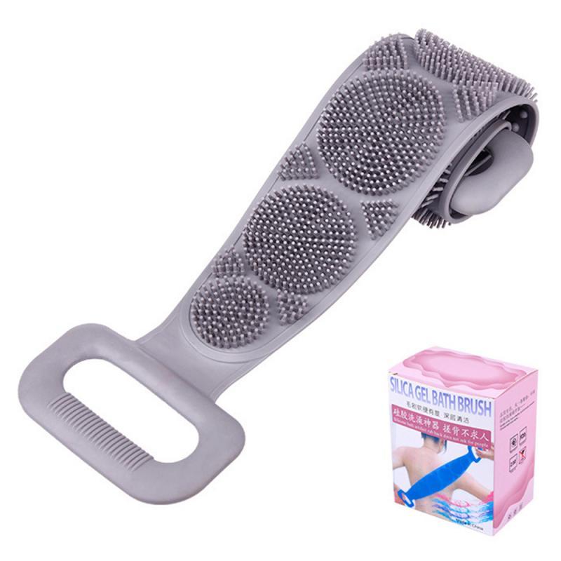 Lysander – Lange siliconen badhanddoek voor rugmassage