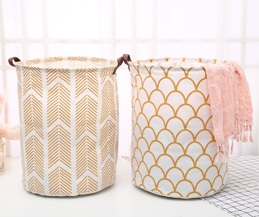 Celeste – Stijlvolle Stoffen Wasmand