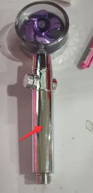 Octavian – Waterbesparende Turbo Propeller Douchestraal met Hoge Druk en 360 Graden Beweging