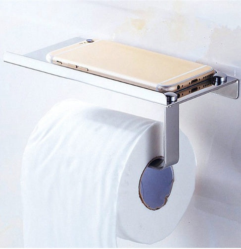 Marcella – Creatieve Handdoek- en Toiletpapierhouder van RVS