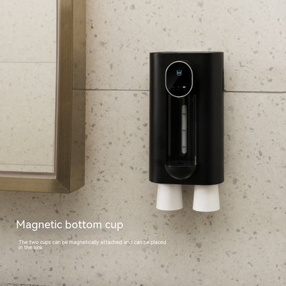 Ember – Automatische Mondspoeling Dispenser zonder Boren, Makkelijk te Vullen, Verstelbare Wandmontage