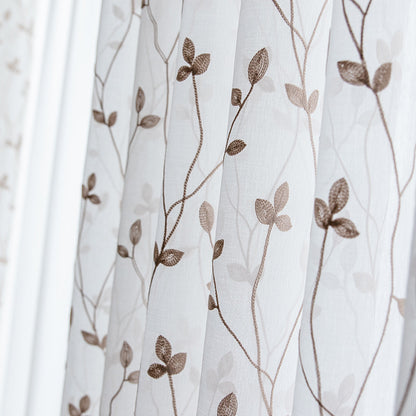 Theodosia – Gaze Gordijn voor Slaapkamer met Landelijke Stijl