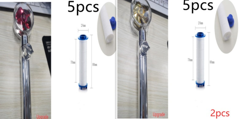 Octavian – Waterbesparende Turbo Propeller Douchestraal met Hoge Druk en 360 Graden Beweging