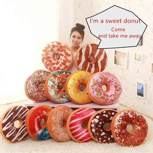 Juno – Donut Kussen in Pluche