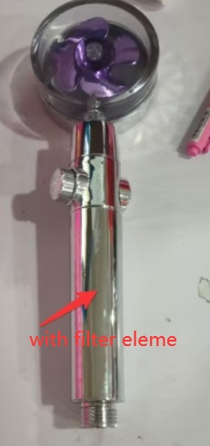 Octavian – Waterbesparende Turbo Propeller Douchestraal met Hoge Druk en 360 Graden Beweging
