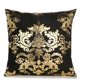 Indigo – Elegante Witte en Gouden Decoratieve Kussenhoezen