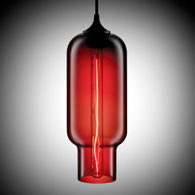 Lucian – Industriële Hanglamp van Glas voor Moderne Interieurs