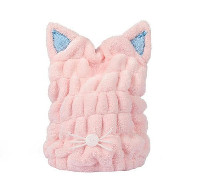 Sylvan – Haardrooghanddoek met Schattige Kattenoren