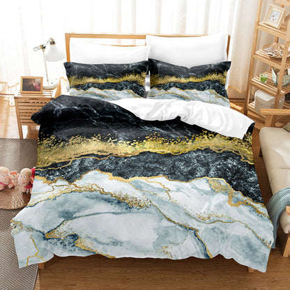 Odette – Luxe Marmeren Linnen Beddegoed