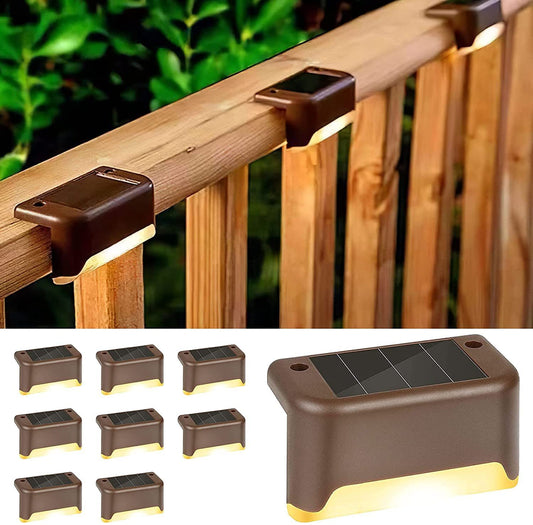 Orion – Solar Tuinlamp Buiten Licht LED Gidslamp Trapverlichting Balkon Decoratie Waterdicht