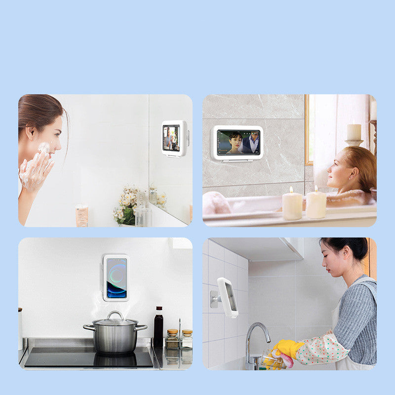 Eleonora – Waterdichte Telefoonhouder voor Badkamer met Aanraakscherm