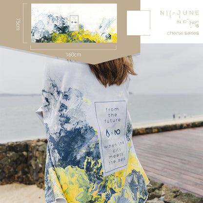Florian – Sneldrogende Strandhanddoek