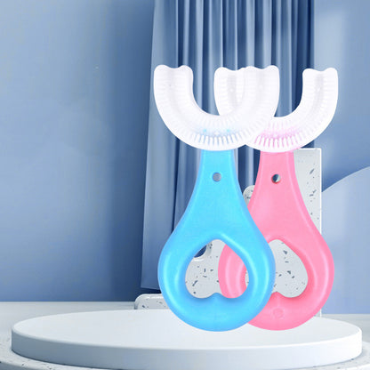 Coraline – Kinder U-vormige Voedselveilige Zachte Rubber Tandenborstel