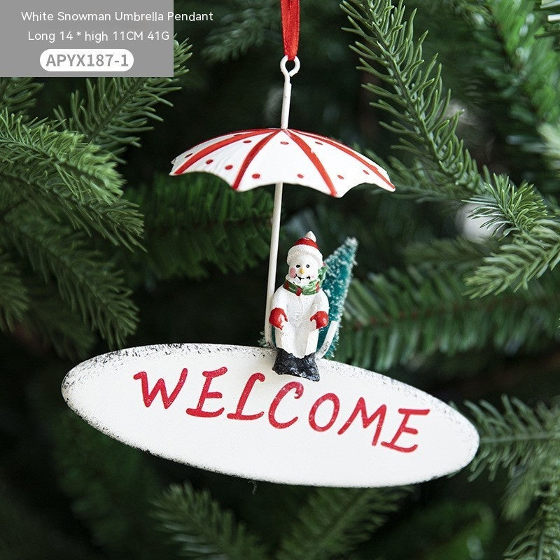 Haven – Creatieve Kerstdecoraties met IJzeren Ballon en Parachute