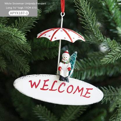 Haven – Creatieve Kerstdecoraties met IJzeren Ballon en Parachute