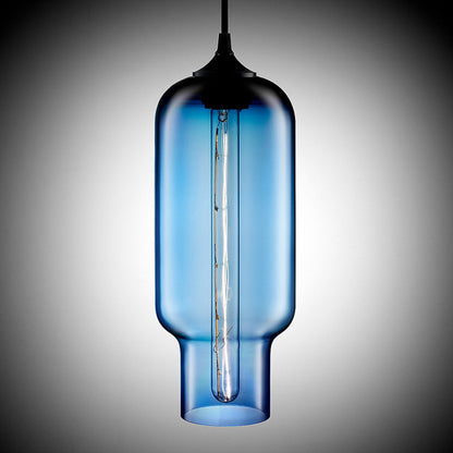 Lucian – Industriële Hanglamp van Glas voor Moderne Interieurs