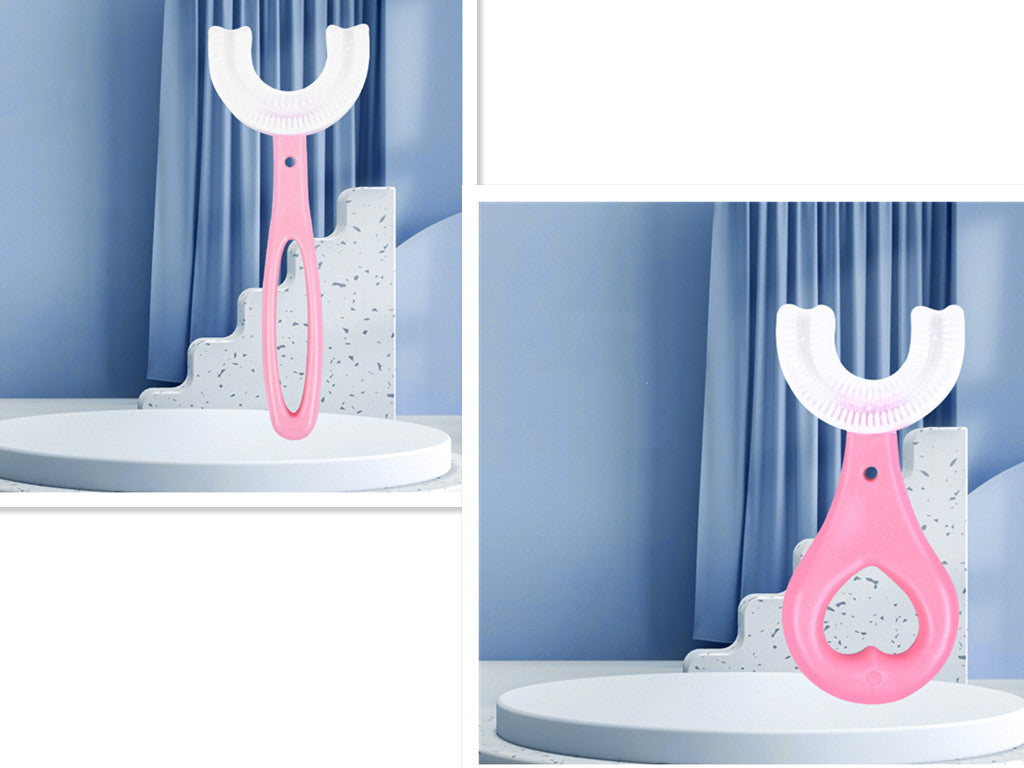 Coraline – Kinder U-vormige Voedselveilige Zachte Rubber Tandenborstel