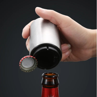 Lumen – Automatische Flessenopener van Roestvrij Staal voor Bier en Drank