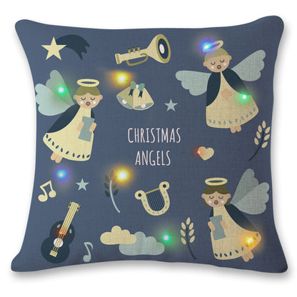Benedict – LED Flitsende Licht Kerst Kussensloop