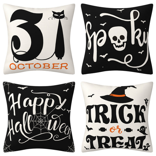 Lucian – Halloween Kussenhoes van Linnen