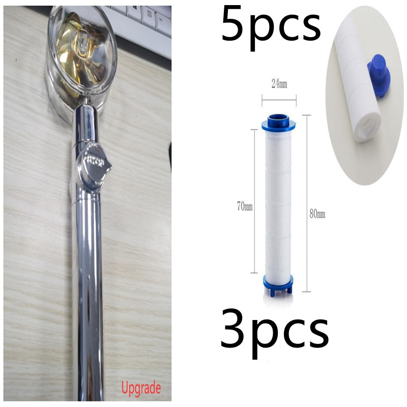 Octavian – Waterbesparende Turbo Propeller Douchestraal met Hoge Druk en 360 Graden Beweging
