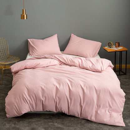 Elysia – Luxe Effen Kleur Dekbedovertrek van 100% Polyester