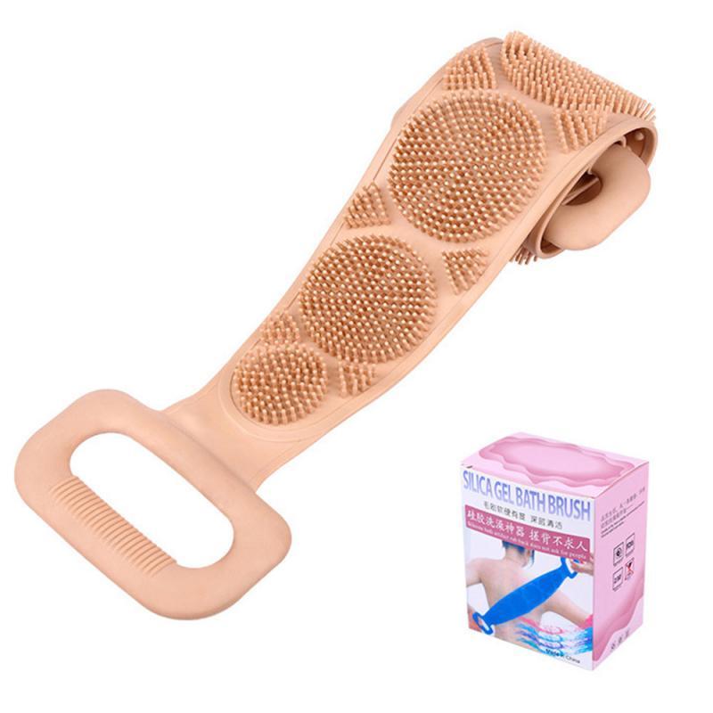 Lysander – Lange siliconen badhanddoek voor rugmassage